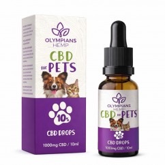 Olympians Hemp CBD for Pets 10% σε Έλαιο Σπόρων Κάνναβης 10ml